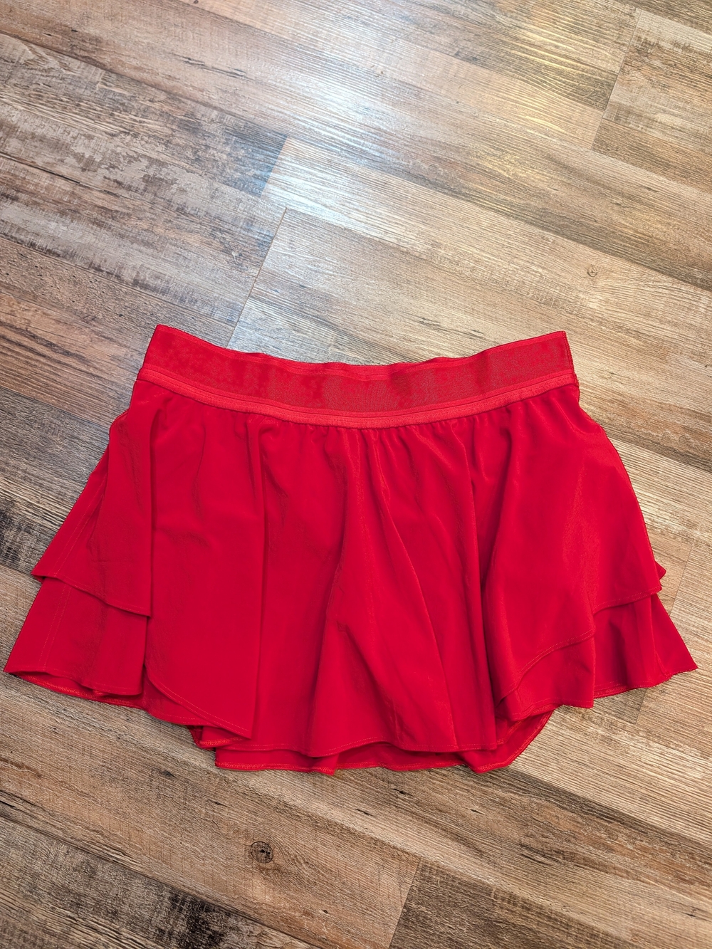 Lululemon Court Rival High-Rise Skirt Long in Dark Red Sz 14 - Picture 2 of 16